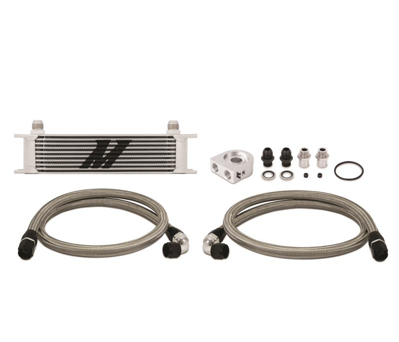 Mishimoto Performance Aluminum Oil Cooler 10-Row Universal