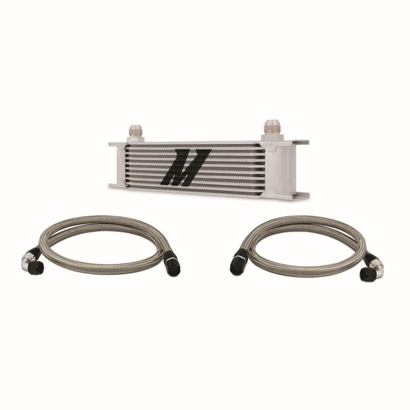 Mishimoto Performance Aluminum Oil Cooler 10-Row Universal