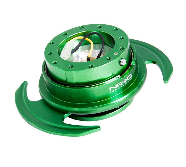 NRG Quick Release Gen 3.0 Green Body w/ Green Ring Universal