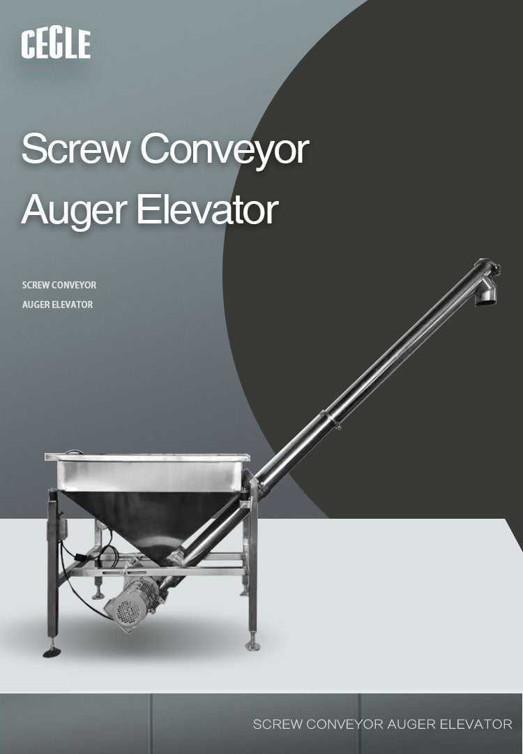 Screw Conveyor Auger Elevator CECLE Machine