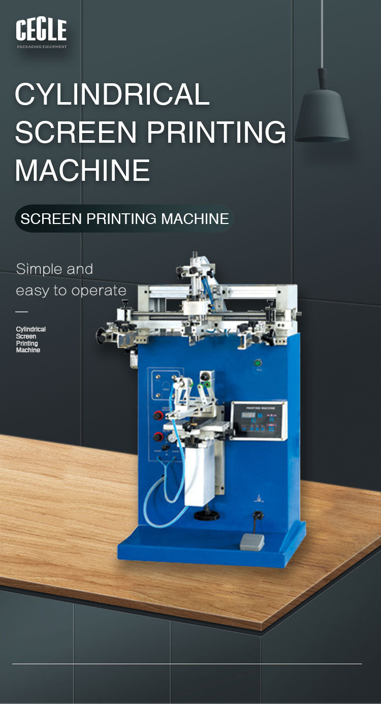Cylinder Screen Printing Machine
