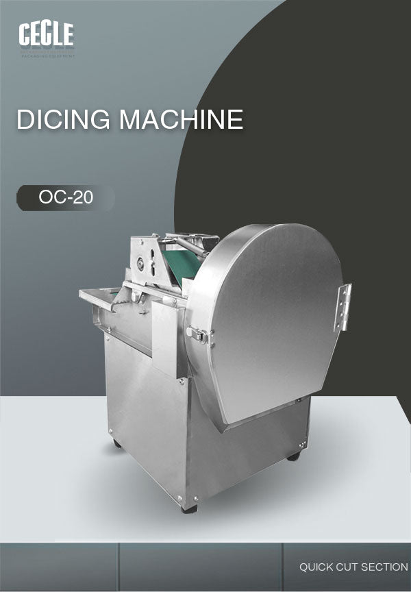 Commercial multi-function small vegetable cutting machine double speed cutting machine