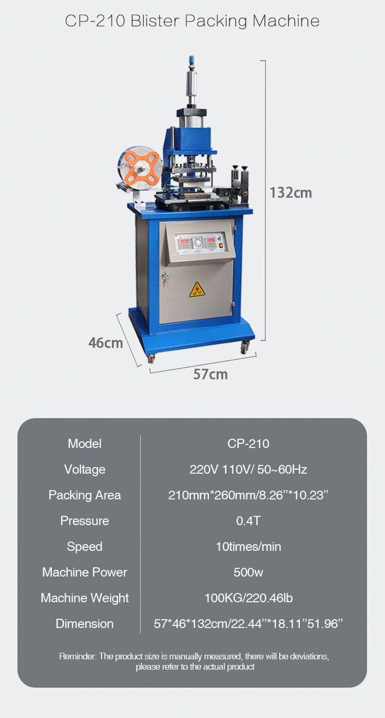 blister packing machine