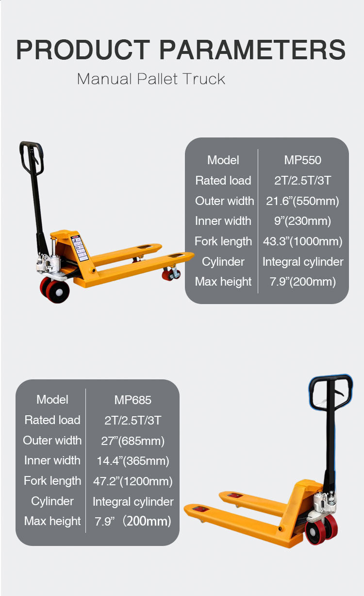 Manual Pallet Jacks