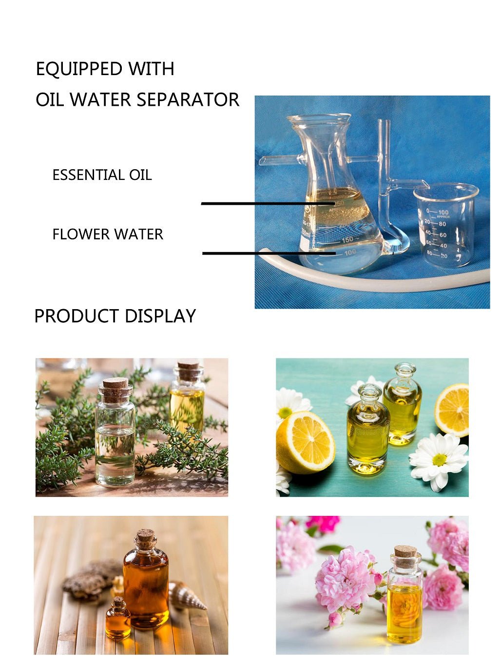 304 stainless steel home distillation machine essential oil machine