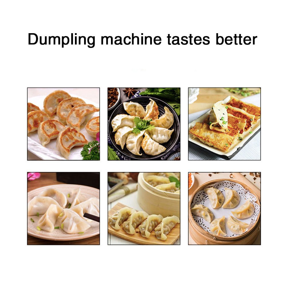 Commercial semi-automatic Japanese-style dumpling machine meat mixed