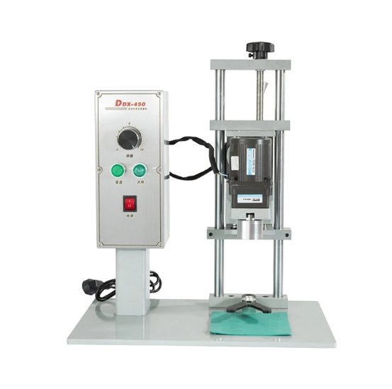 DDX-450 desktop electric capping machine, semi automatic twist off bottle capping machine