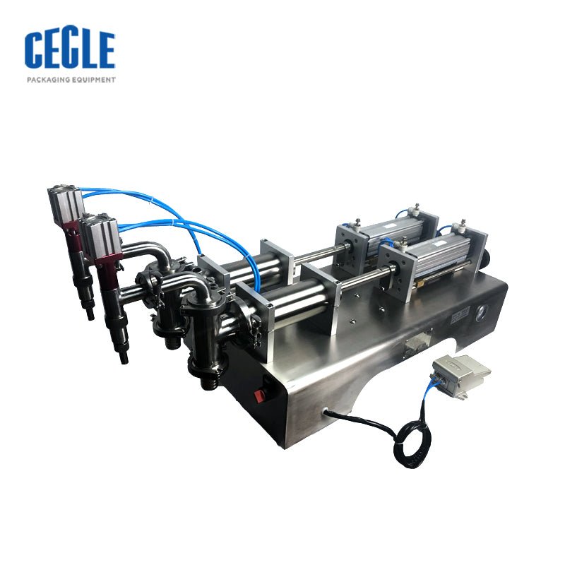 DF2 two heads alcohol liquid and disinfectant filling machine