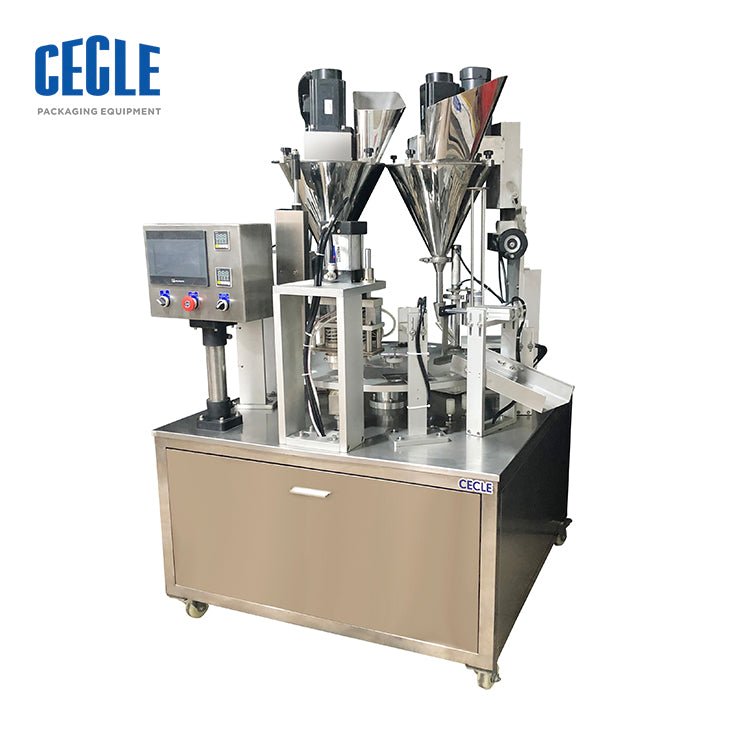 K cup filling machine, Automatic nespresso/k-cup coffee filling sealing machine, yogurt cup packing machine, hummus filling and sealing machine