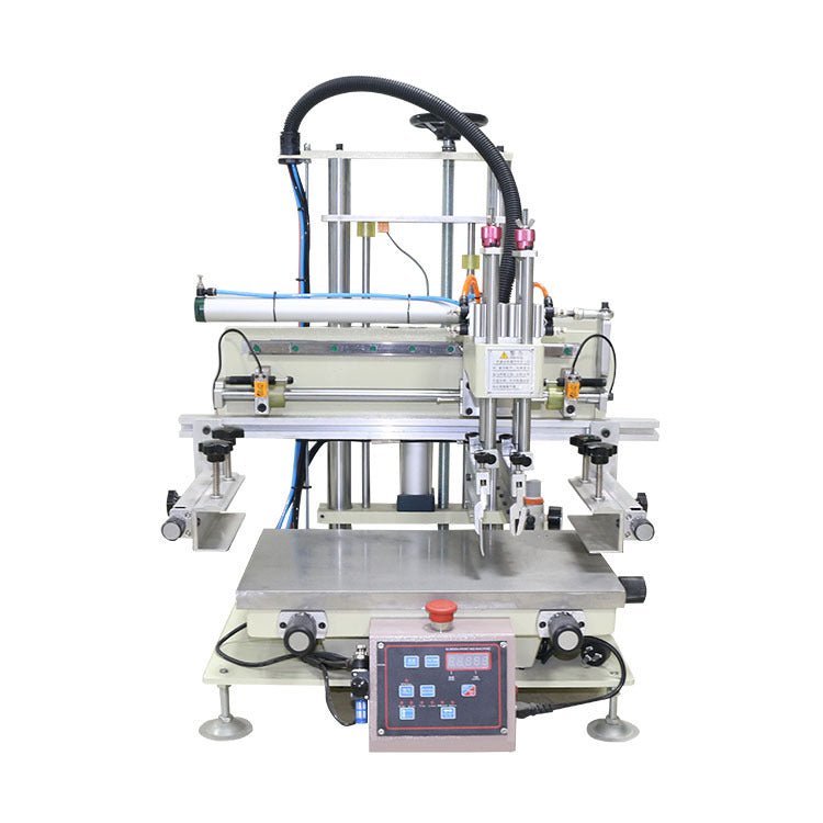 Semi-automatic Desktop Screen Printing Machine Flat Screen Printer,Screen Printing Equipment For Nameplate/Glass