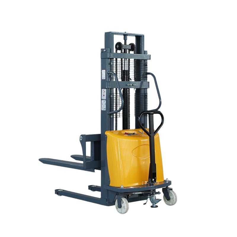 Semi Electric Stacker with Fixed Legs