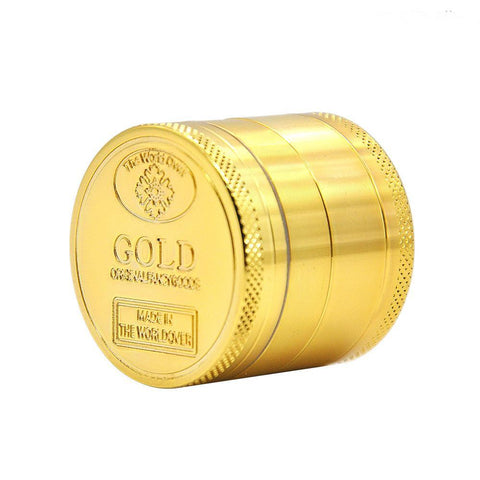 "GOLD" Coin Design 4 Layer Herb Grinder