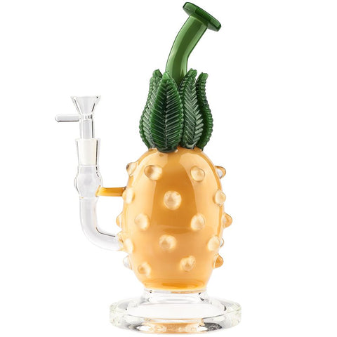 Pineapple Themed Bong w/ Lookah Q7 Electric Dab Nail Set For Sale | PB