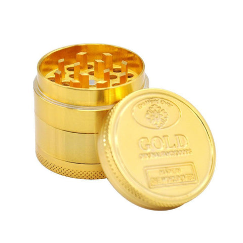 Gold Coin Design Weed/Herb Grinder