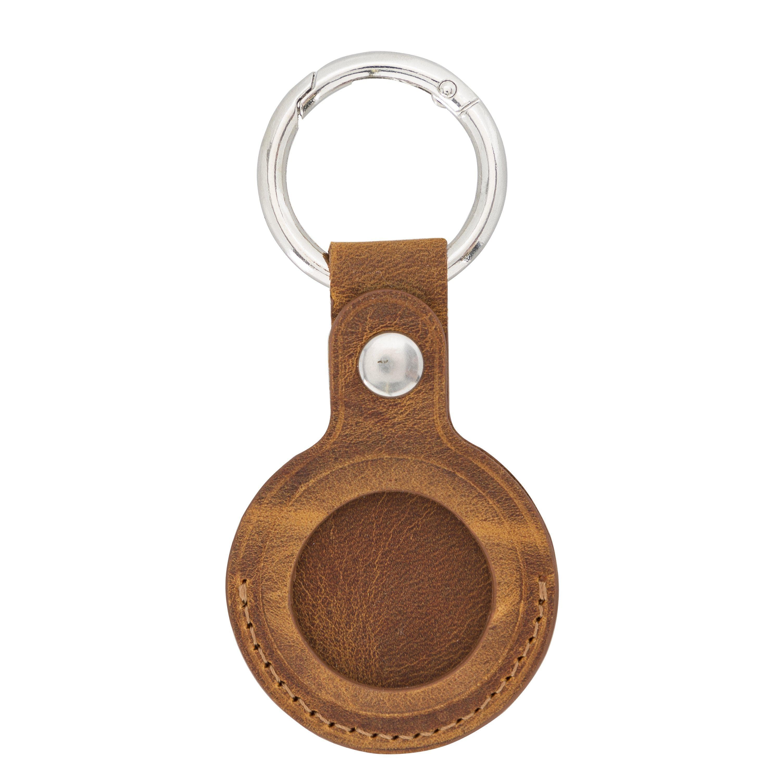 Arta Genuine Leather Keychain for Apple Airtag