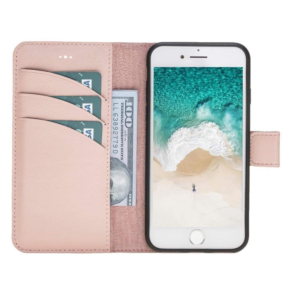 Apple iPhone SE/8/7 Series Detachable Leather Case / MW