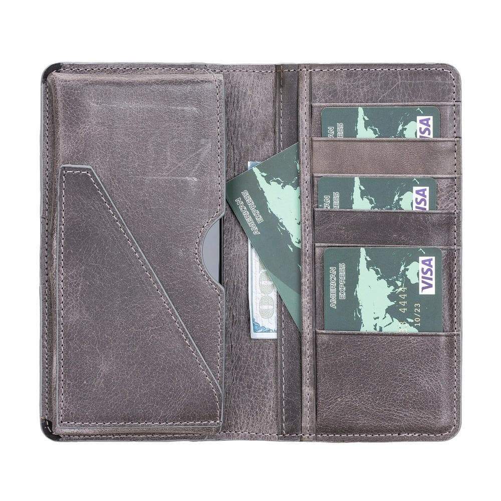 Calvina Universal Leather Wallet Case 6.2