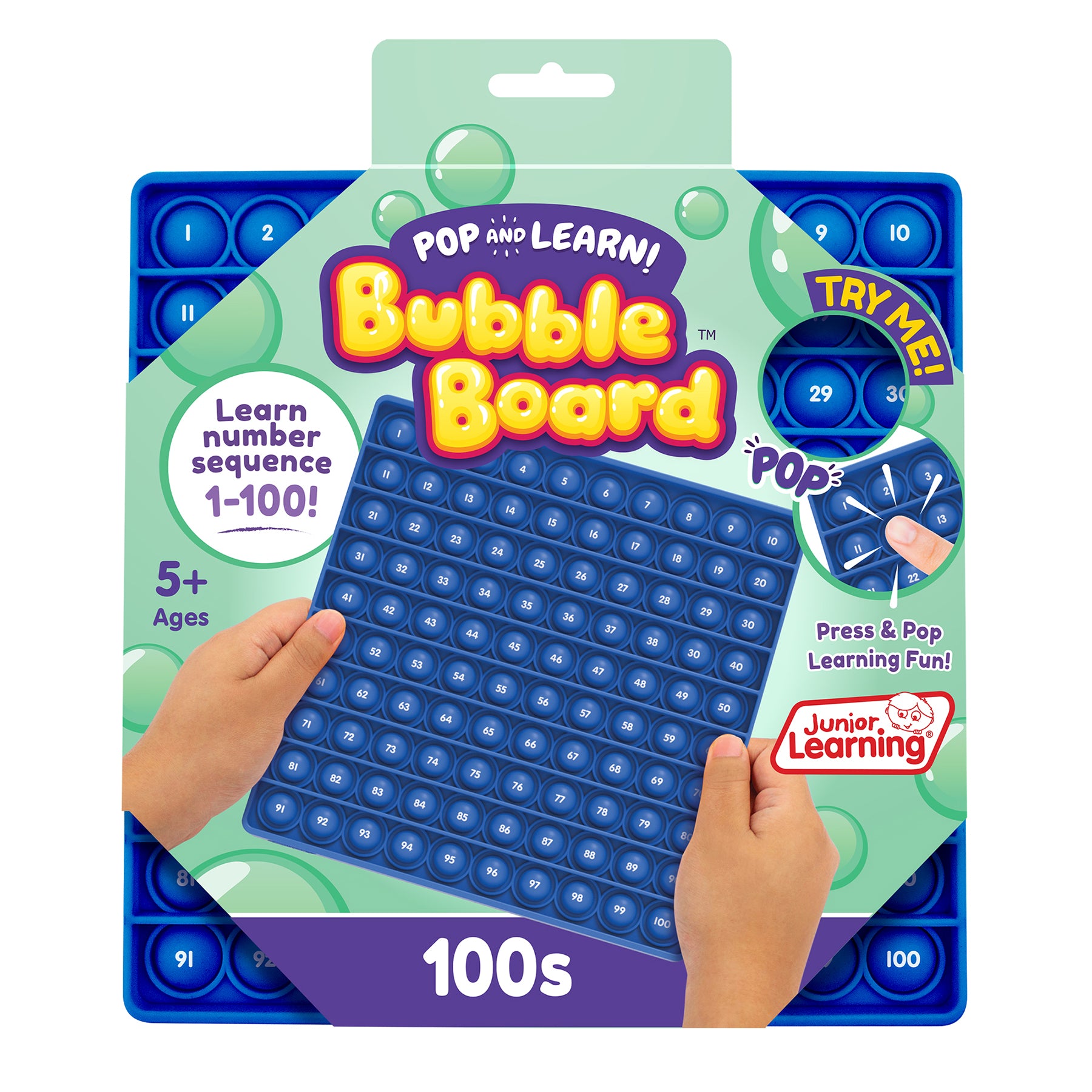 100s Pop and Learn? Bubble Board