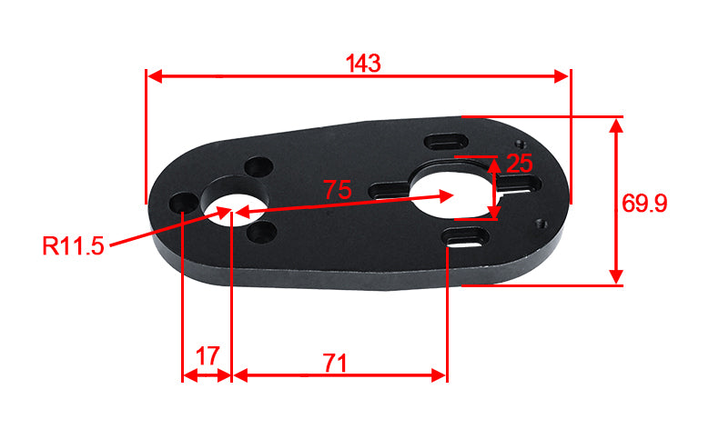Brushless DC Motor mount