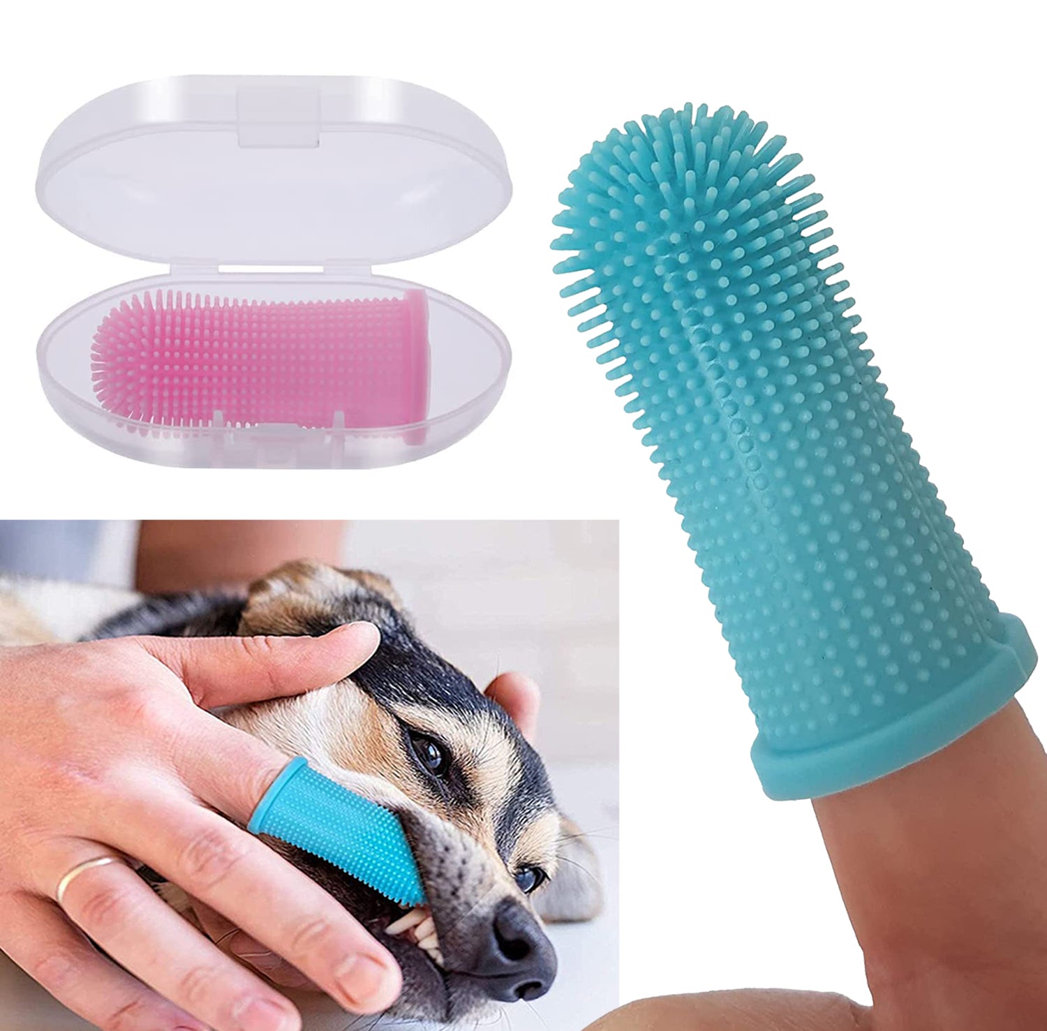 Touch Pet Super Soft Pet Finger Toothbrush - For YOur Lovely Pet