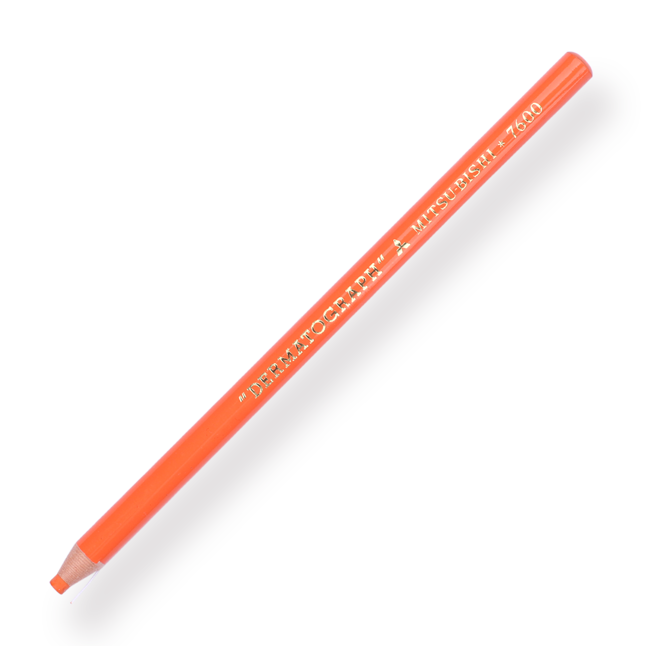 Uni-ball Dermatograph 7600 Colored Pencil - Orange