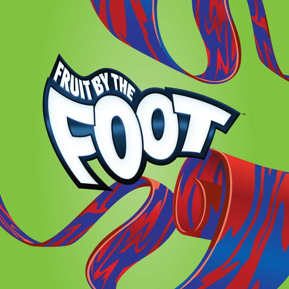 Fruit by the Foot Fruit Flavored Snacks, Berry Tie-Dye, 4.5 Oz, 6 Ct