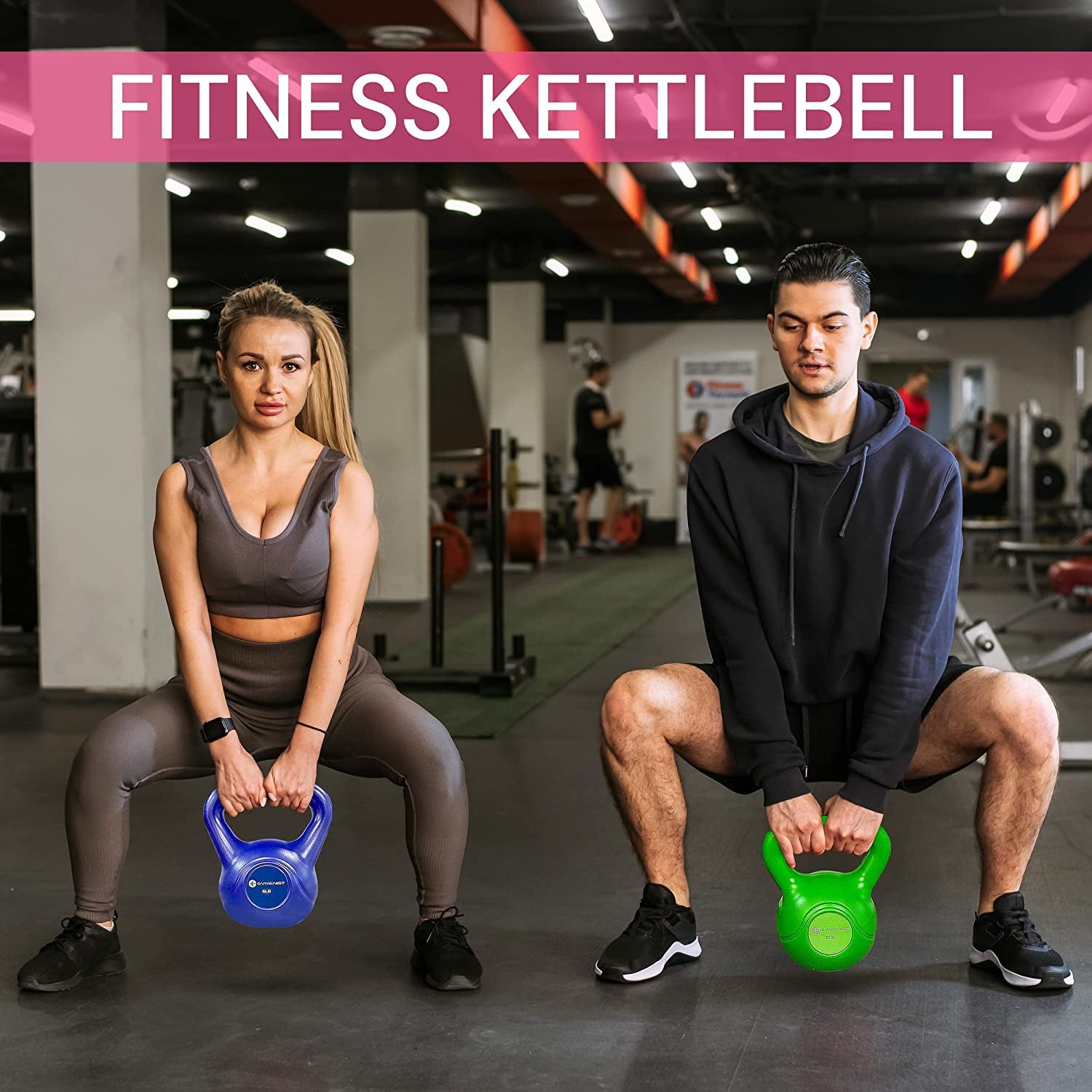 Exercise Kettlebell Fitness Workout Body Equipment Choose Your Weight Size