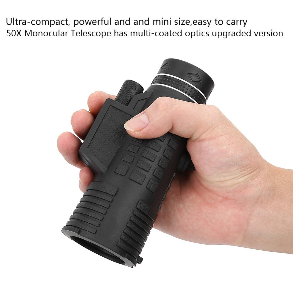 50X HD Mobile Phone Camera Telescope 30000M Low Light Night Vision Monocular