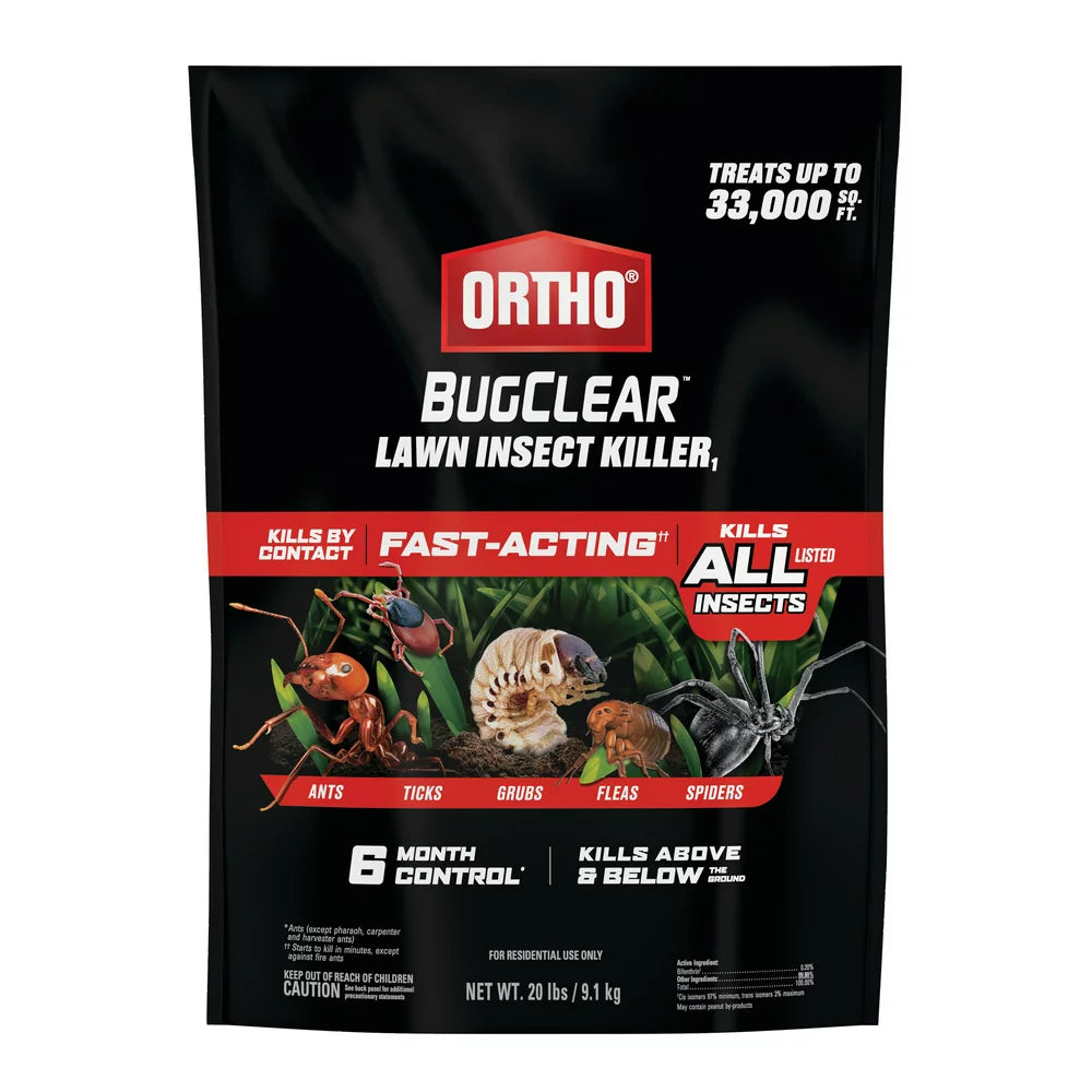 Ortho Bugclear Lawn Insect Killer Kills Insects by Contact