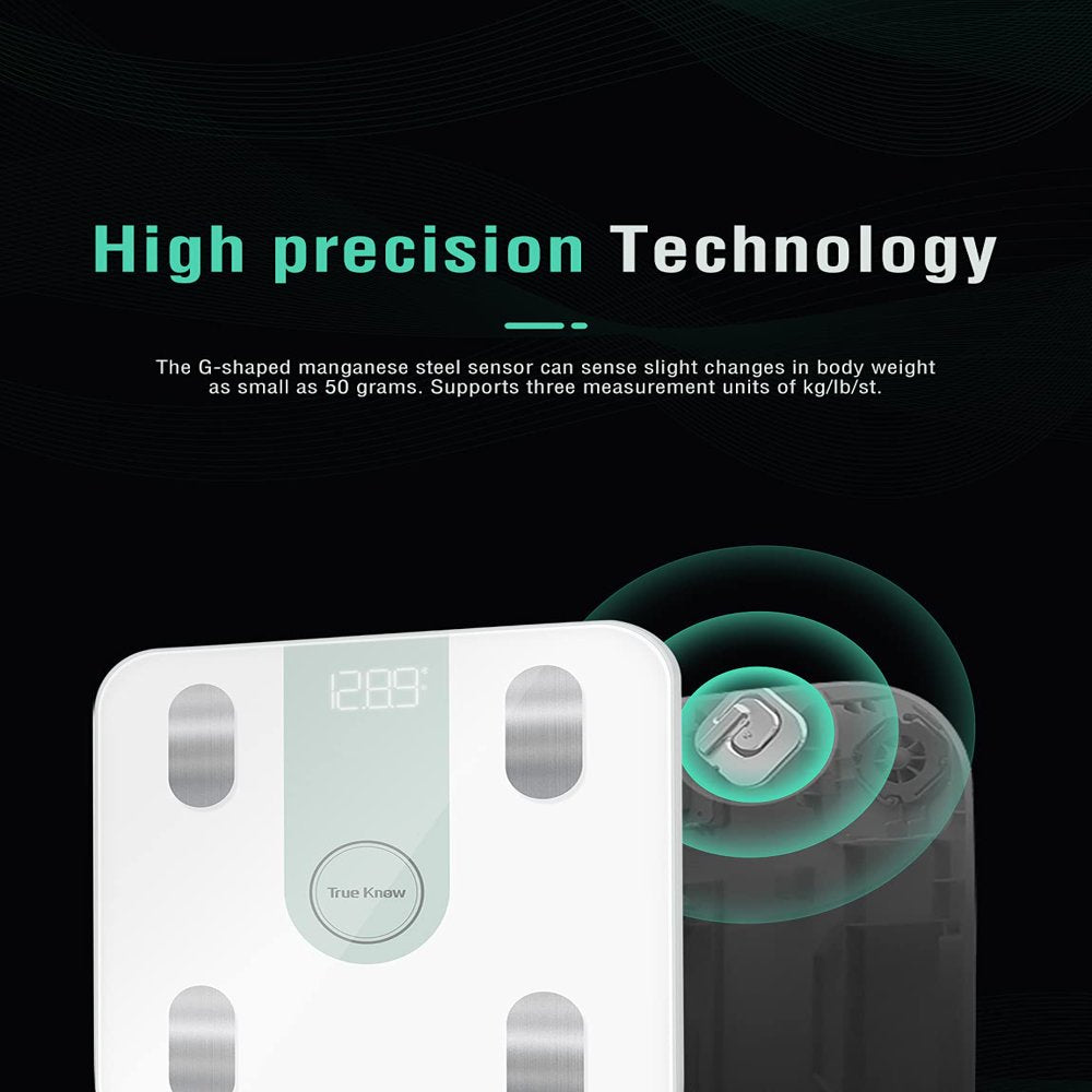 Smart Scale with Body Fat BMI & Composition App