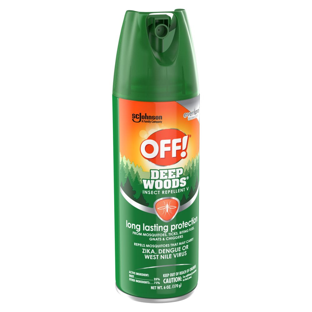 OFF! Deep Woods Insect Repellent V, 6 Oz, 2Ct