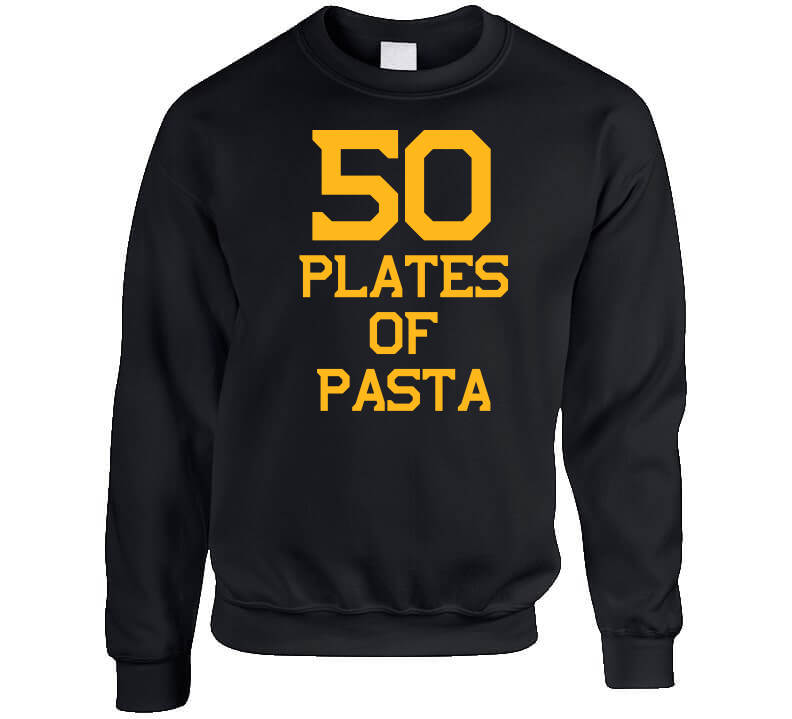 David Pastrnak 50 Plates Of Pasta Boston Hockey Fan T Shirt