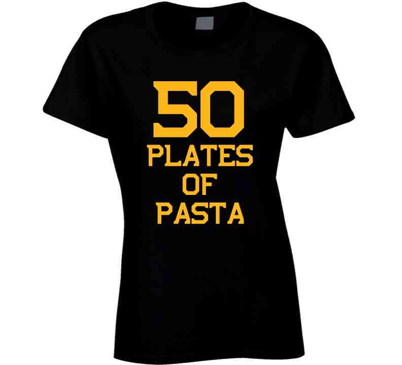 David Pastrnak 50 Plates Of Pasta Boston Hockey Fan T Shirt