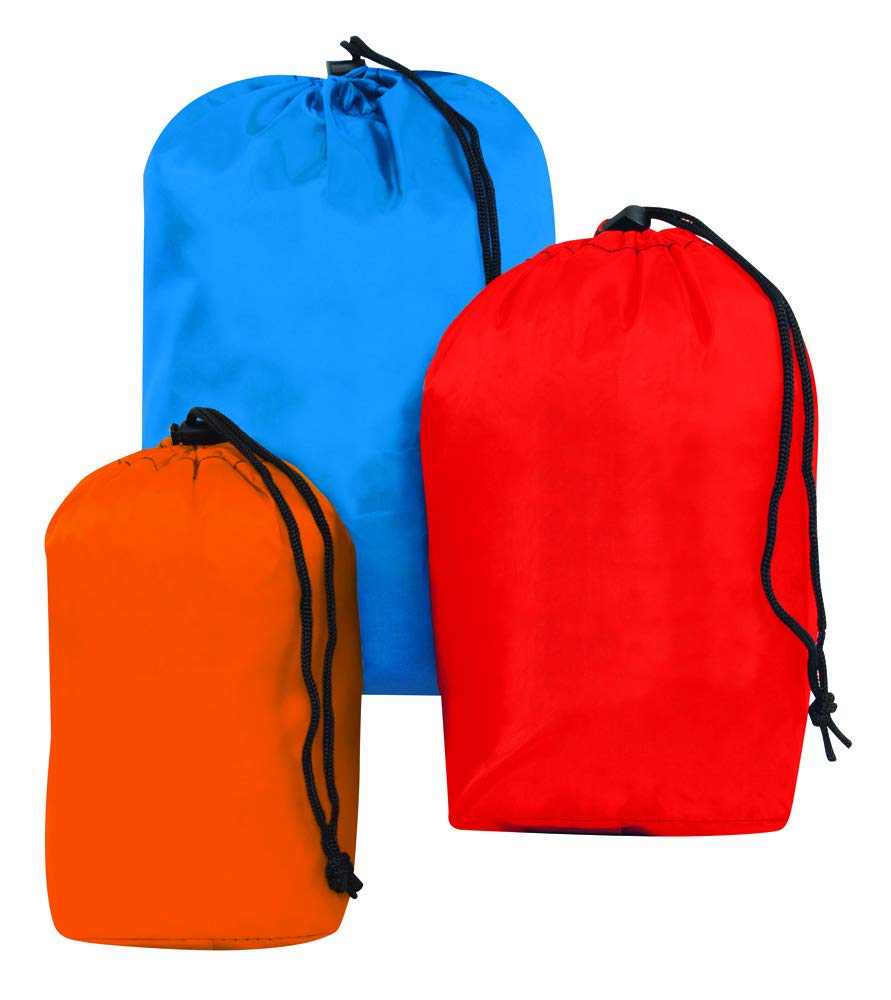 Outdoor Products Ditty Bag 3-Pack Assorted, Combo Pack: Small, Medium and Large