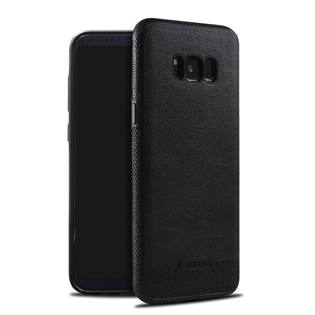 Luxury Leather Samsung Case