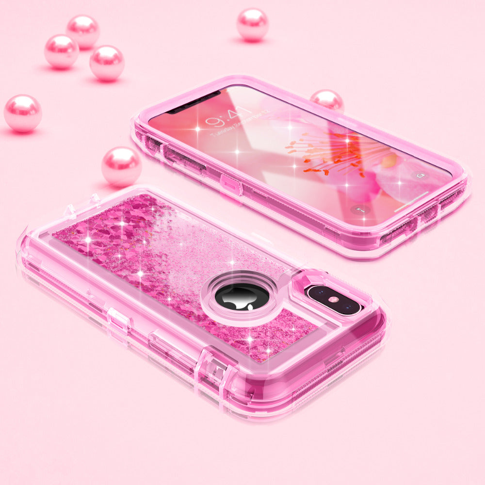 Liquid Glitter Protective iPhone Case