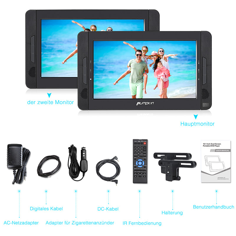 dual bildschirmen dvd player