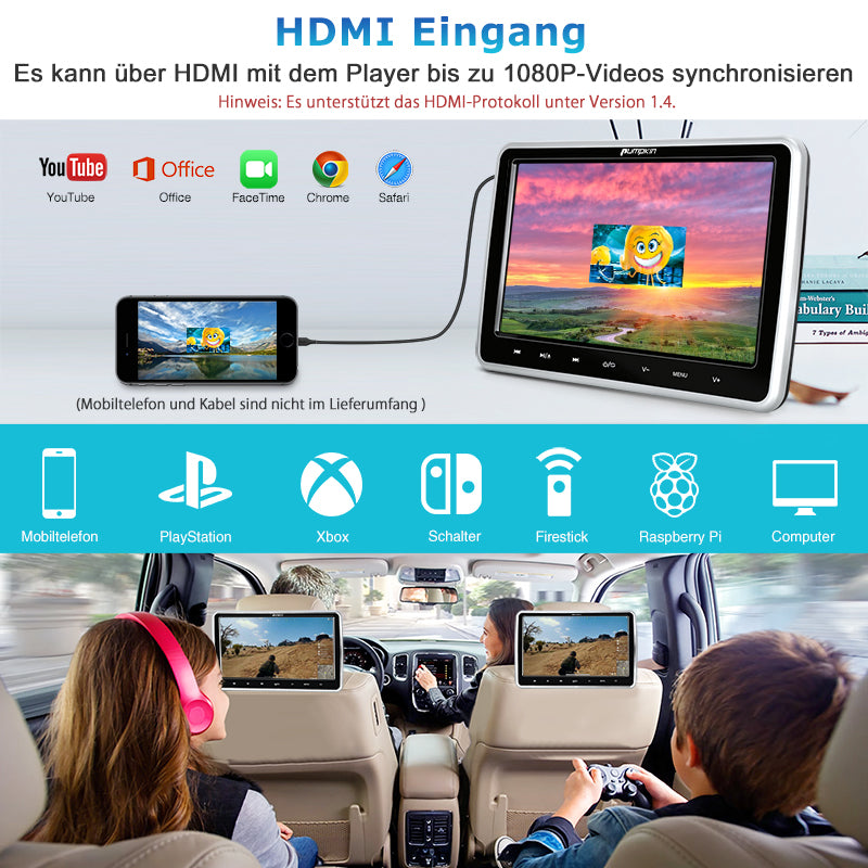 Kopfstützen Monitor