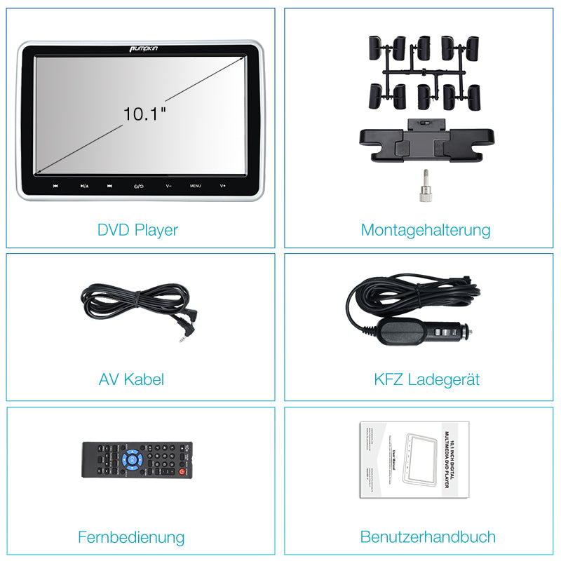 10,1 Zoll Auto DVD Player mit HDMI