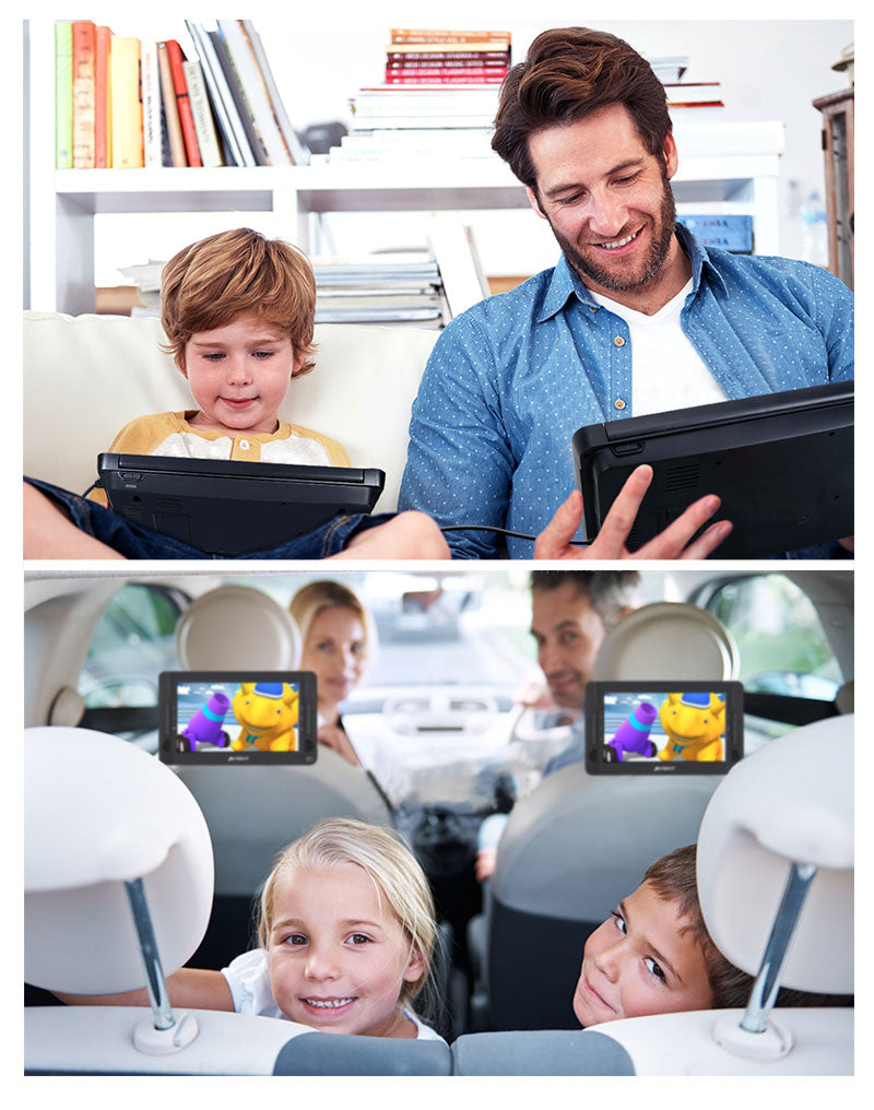 kopfstützen dvd player mit akku