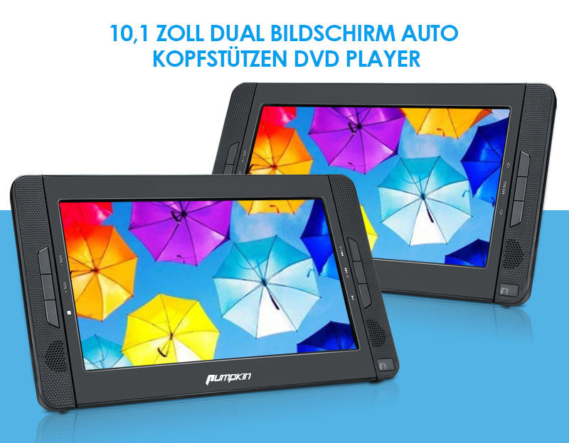 naviskauto 10 1 zoll dvd player auto 2 monitore