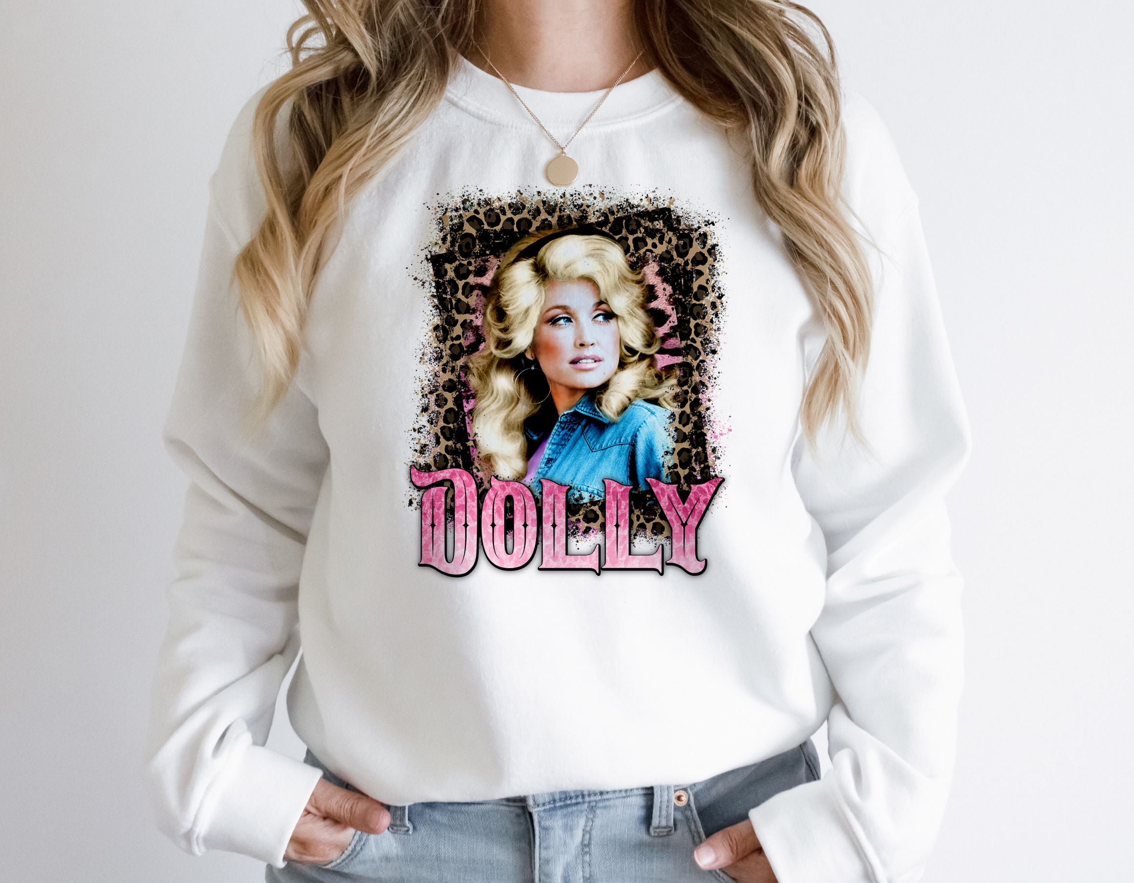 Dolly Parton Leopard Print Shirt