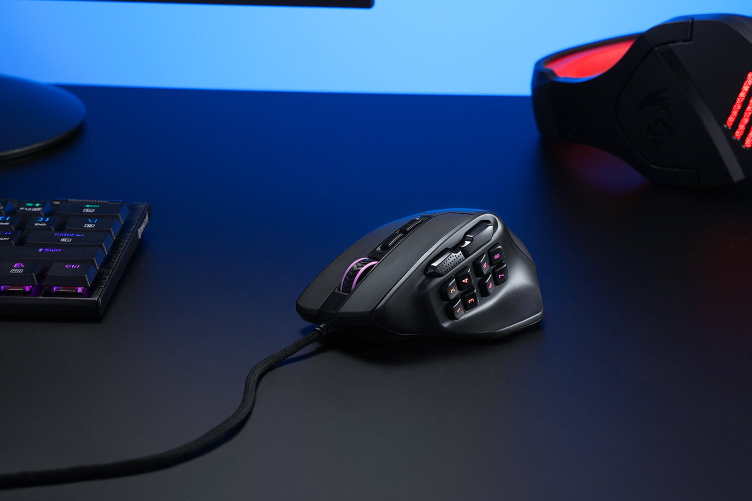 15 Programmable Buttons Wired RGB Gamer Mouse