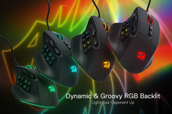 Redragon M811 Aatrox MMO Gaming Mouse