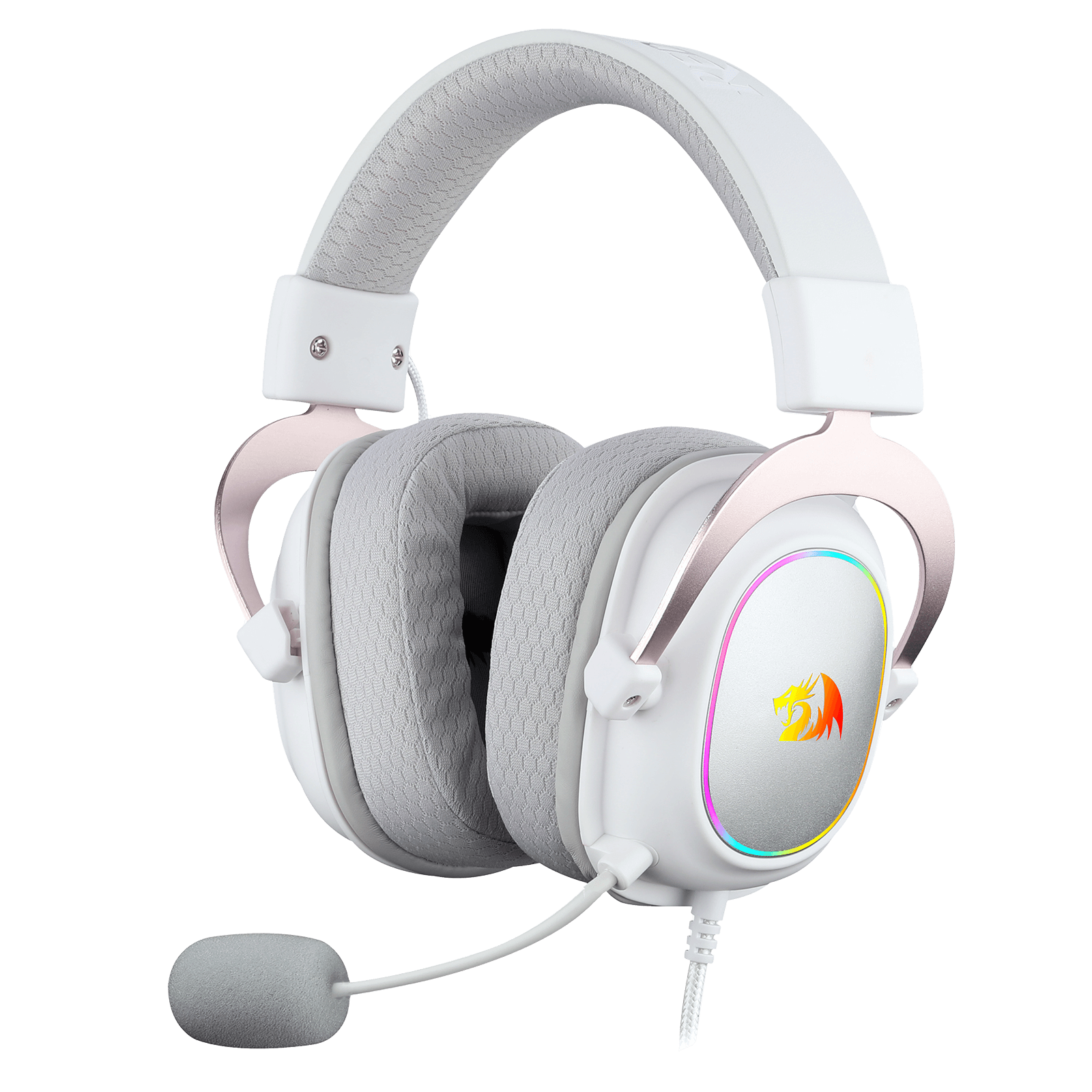 H510 ZEUS-X RGB White Wired Gaming Headset