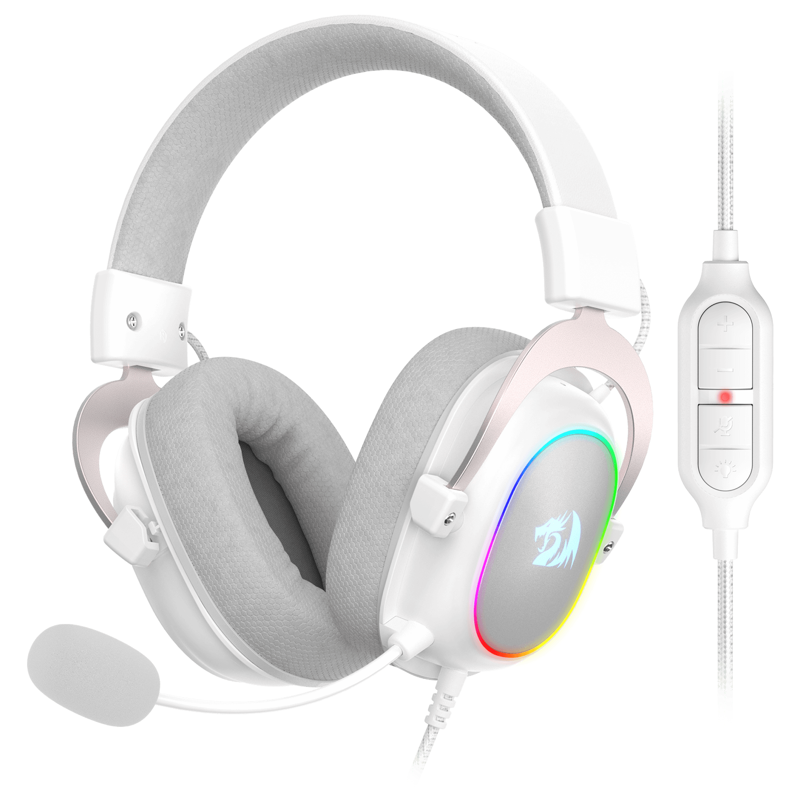 H510 ZEUS-X RGB White Wired Gaming Headset