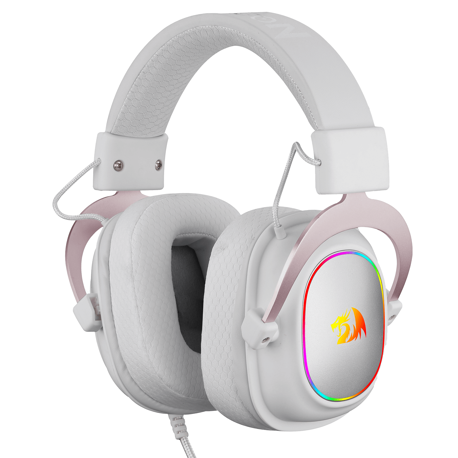H510 ZEUS-X RGB White Wired Gaming Headset