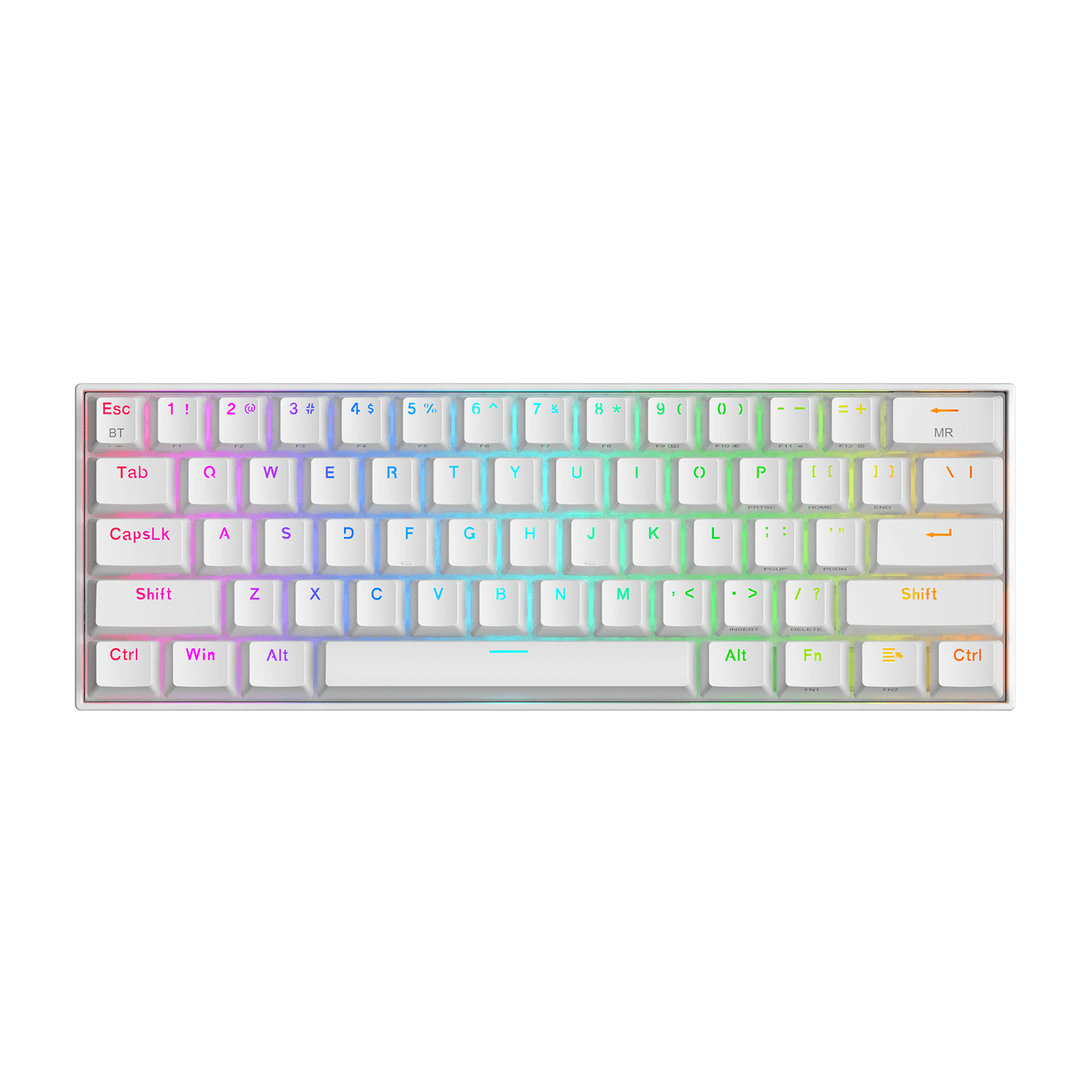 DRACONIC PRO K530 WHITE (Quiet-Red Switches)
