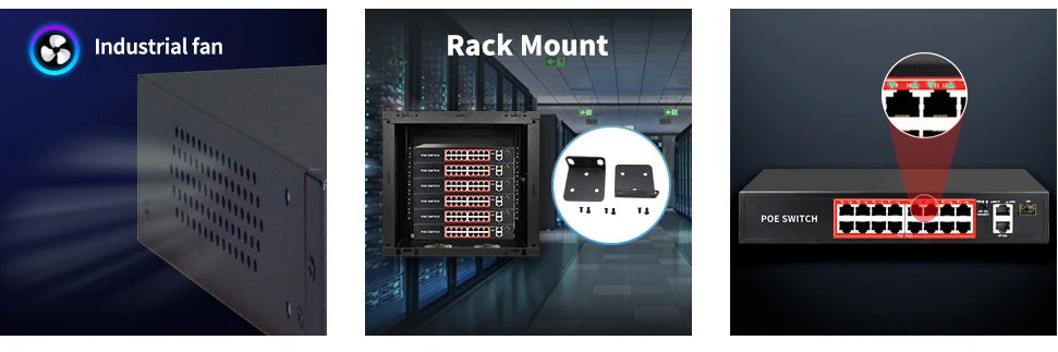 Unterstützt aktive PoE-Geräte