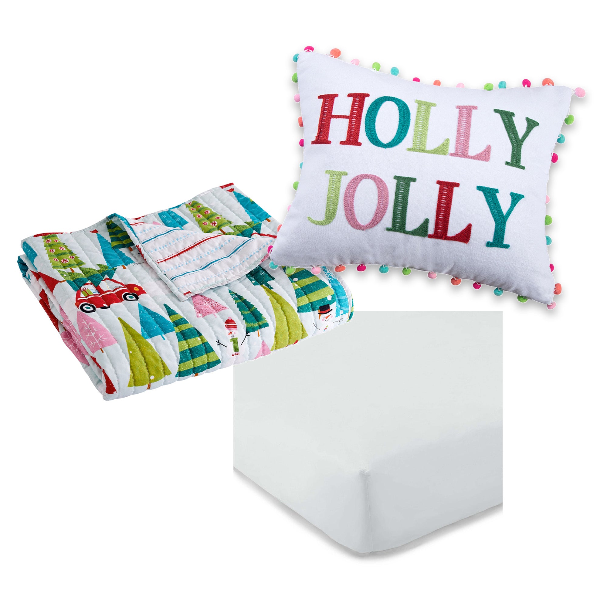 Holly Jolly 3pc Toddler Set